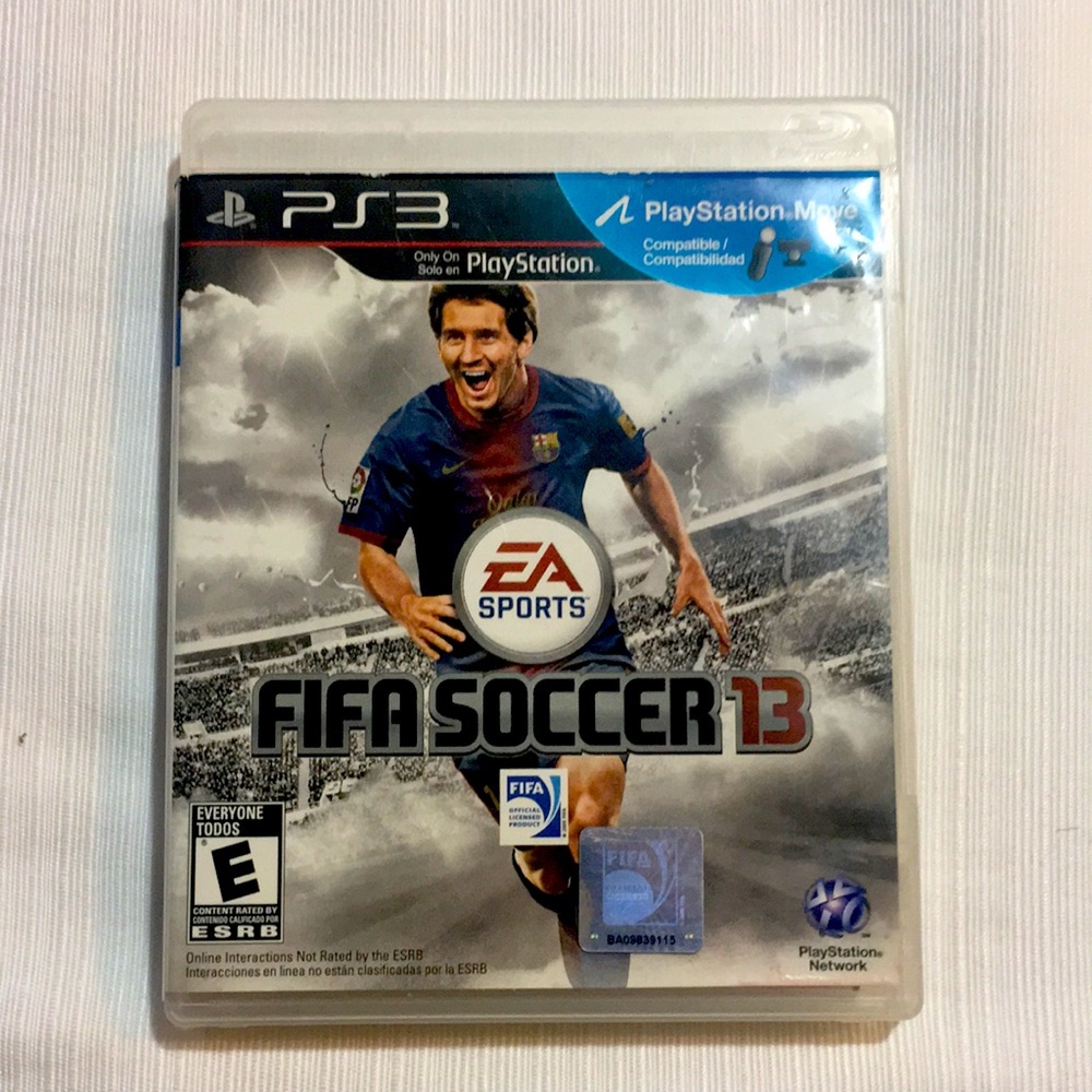 Play Station 3 game, FIFA Soccer 13